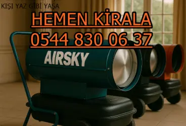 Aksaray ve Merkez ve Ortaköy MAZOTLU ELEKTRİKLİ ISITICI KİRALAMA