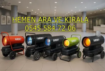 Amasya ve Merkez ve Suluova MAZOTLU ELEKTRİKLİ ISITICI KİRALAMA