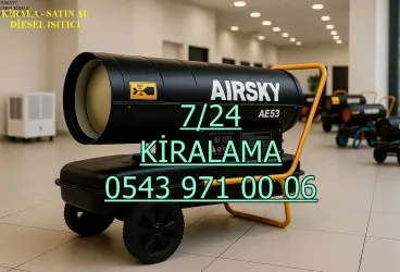 Bayburt Merkez Demirözü Mazotlu Isıtıcı Kiralama