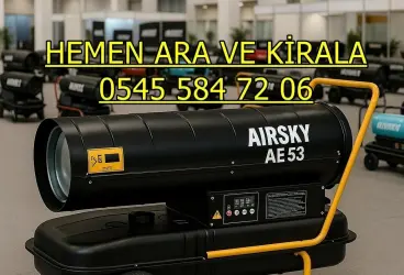 Çorum ve Merkez ve Sungurlu MAZOTLU ELEKTRİKLİ ISITICI KİRALAMA