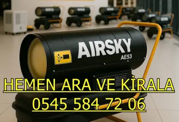 Erzincan ve Merkez ve Tercan MAZOTLU ELEKTRİKLİ ISITICI KİRALAMA