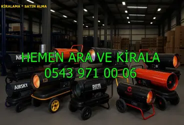 Erzurum Yakutiye Palandöken Mazotlu Isıtıcı Kiralama