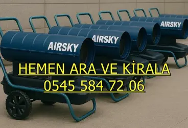 Esenyurt ve Ankara ve Şehitkamil MAZOTLU ELEKTRİKLİ ISITICI KİRALAMA