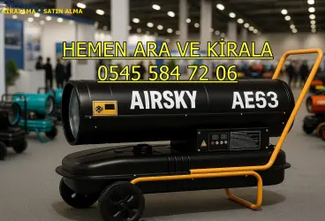 Eskişehir Odunpazarı Tepebaşı Mazotlu Isıtıcı Kiralama