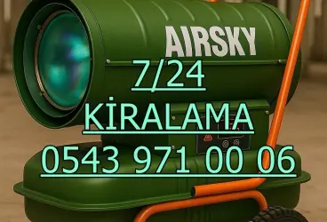 İstanbul Esenyurt Küçükçekmece Mazotlu Isıtıcı Kiralama