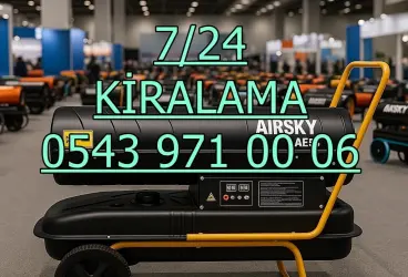 İstanbul Küçükçekmece Bağcılar Esenler Mazotlu Isıtıcı Kiralama
