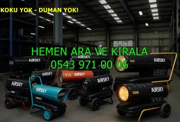 Karaman ve Merkez ve Ermenek MAZOTLU ELEKTRİKLİ ISITICI KİRALAMA