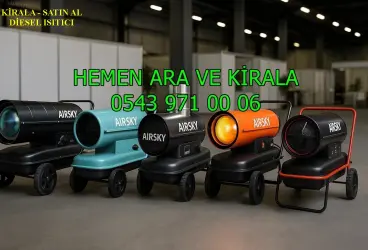 Şanlıurfa Haliliye Eyyübiye Mazotlu Isıtıcı Kiralama
