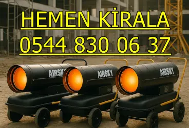 Trabzon ve Ortahisar ve Akçaabat MAZOTLU ELEKTRİKLİ ISITICI KİRALAMA