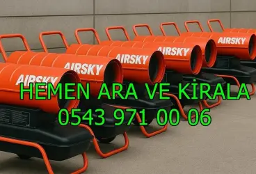 Tunceli Merkez Pertek Mazotlu Isıtıcı Kiralama