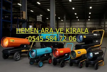 Yalova Merkez Çiftlikköy Mazotlu Isıtıcı Kiralama