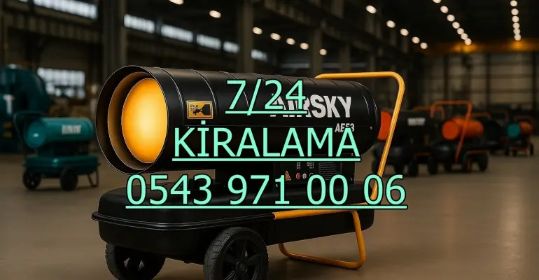 Adana ve Seyhan ve Çukurova MAZOTLU ELEKTRİKLİ ISITICI KİRALAMA