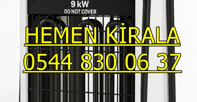 Afyonkarahisar Merkez Sandıklı Mazotlu Isıtıcı Kiralama