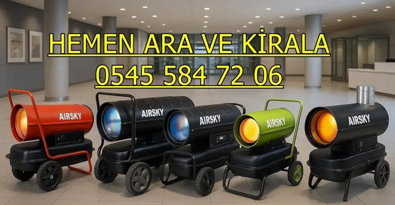 Amasya ve Merkez ve Suluova MAZOTLU ELEKTRİKLİ ISITICI KİRALAMA