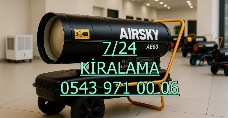 Bayburt Merkez Demirözü Mazotlu Isıtıcı Kiralama