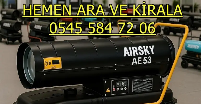Bolu ve Merkez ve Gerede MAZOTLU ELEKTRİKLİ ISITICI KİRALAMA