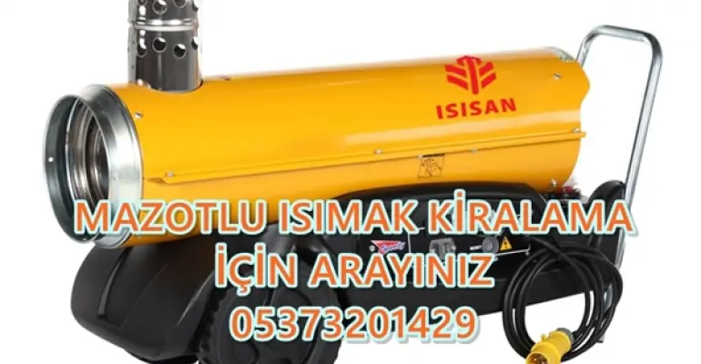 Cafe Isıtıcı Kiralama