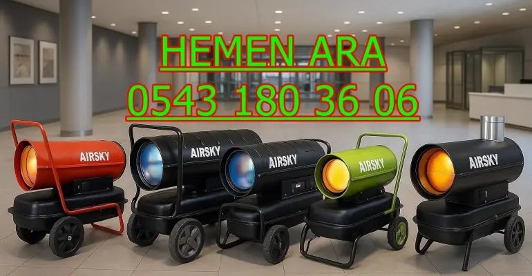 Erzincan Merkez Tercan Mazotlu Isıtıcı Kiralama