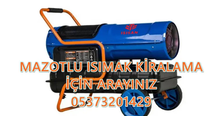 Mazotlu Isıtıcı Kurulumu