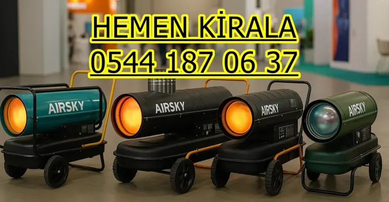 Osmaniye ve Merkez ve Kadirli MAZOTLU ELEKTRİKLİ ISITICI KİRALAMA