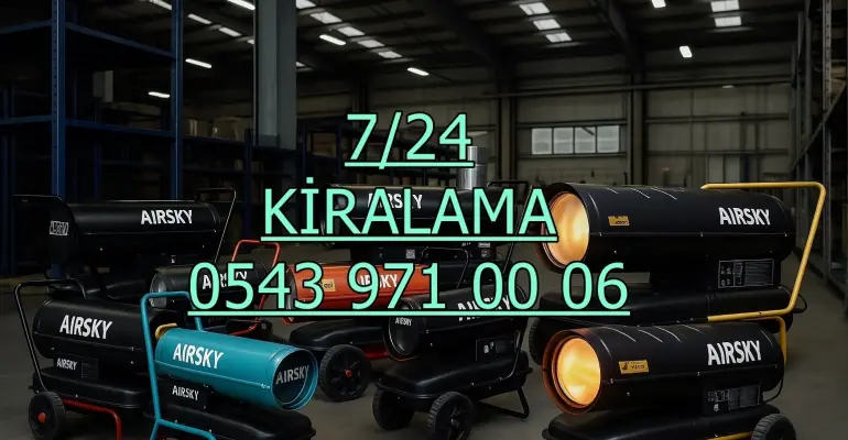 Uşak ve Merkez ve Banaz MAZOTLU ELEKTRİKLİ ISITICI KİRALAMA